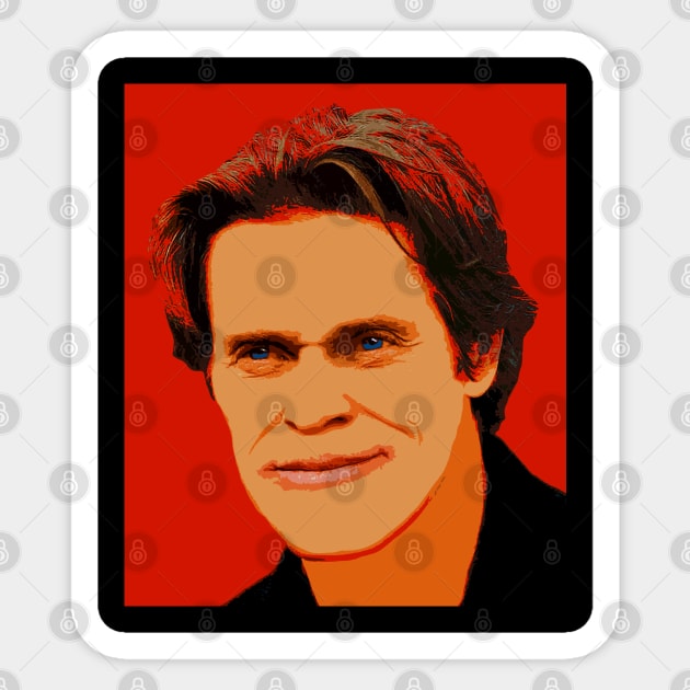 willem dafoe Sticker by oryan80